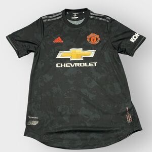 adidas Manchester United Authentic Third Jersey 2019/20 Black ED7391 Mens size M